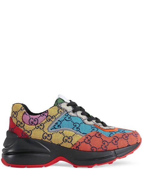 women's gg rhyton sneaker gucci|gucci rhyton sneaker sale.